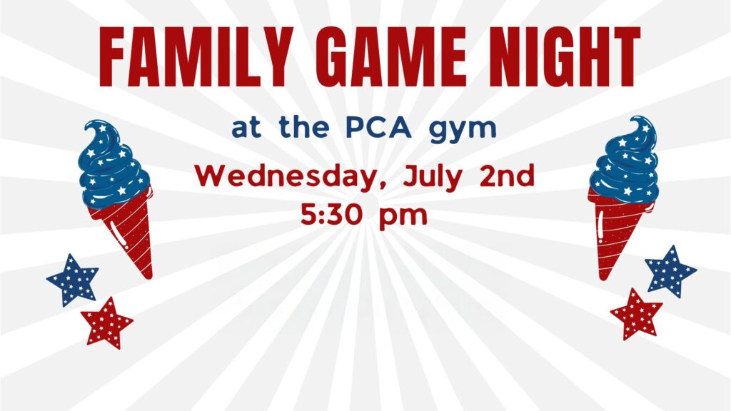 July Family Game Night